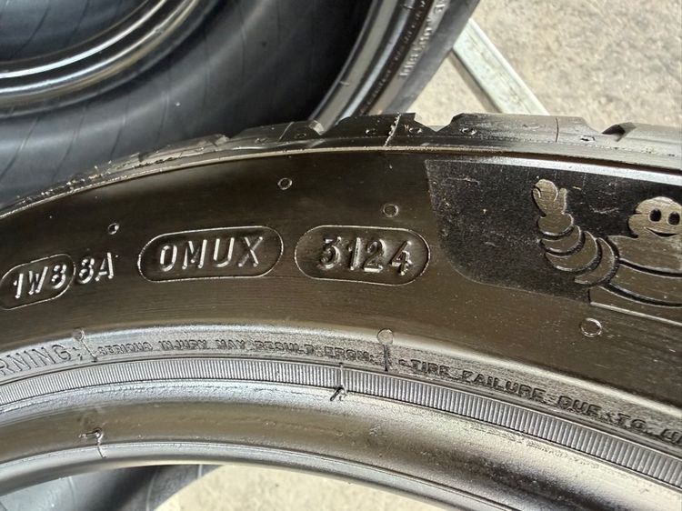 ยางMICHELIN225-45-17 ปี24 ปีแท้ ใส่แทน 215-45-17 ได้เลยจ้า รูปที่ 9