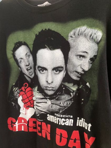 เสื้อยืด Green Day รูปที่ 4