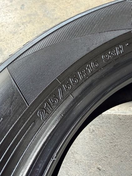 ยางYOKOHAMA215-55-16 ปี25 ปีแท้ ใส่แทน 205-55-16 ได้เลยจ้า รูปที่ 8