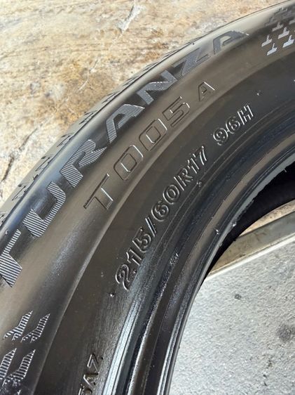 BRIDGSTONE215-60-17 ปี24 ปีแท้ ใส่แทน 215-55-17 ได้เลยจ้า รูปที่ 8