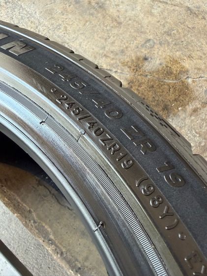 MICHELIN245-40-19 ปี24 ปีแท้ รูปที่ 8