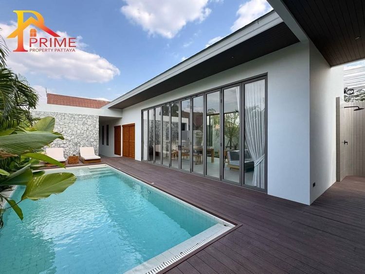 ตกแต่งครบ บ้านหรูสไตล์รีสอร์ท พลูวิลล่า หาดจอมเทียน รูปที่ 4