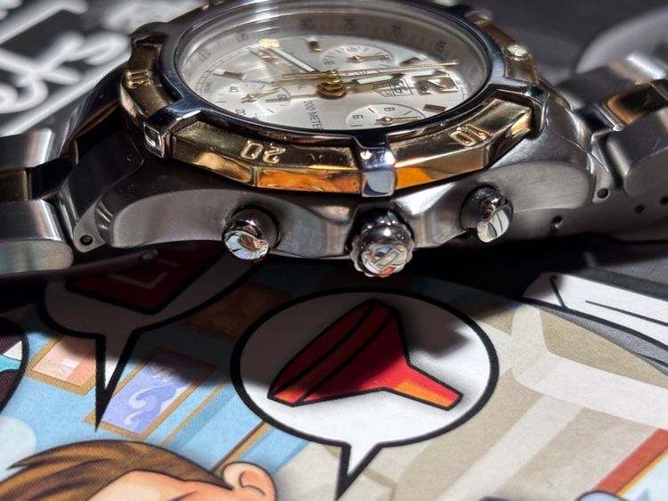 TAG HEUER S2000 18k Chronograph รูปที่ 2