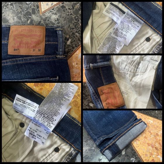 📌LEVI’S 511👖 เอว30-31 รูปที่ 6