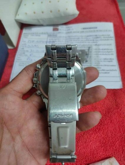 นาฬิกา Casio Edifice กล่อง ใบเสร็จ อุปกรณ์ ครบ รูปที่ 4