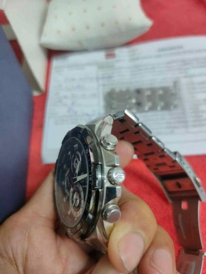 นาฬิกา Casio Edifice กล่อง ใบเสร็จ อุปกรณ์ ครบ รูปที่ 3