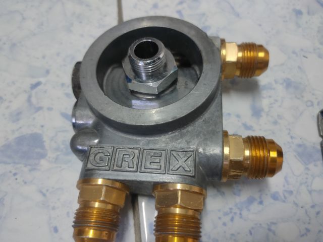 ออยล์คูลเลอร์ TRUST  adapter TRUST สำหรับเครื่อง 2JZ GTE แท้มือ2 รูปที่ 5