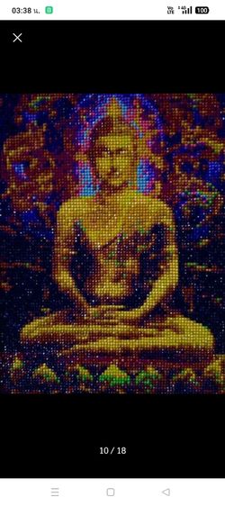 งานฝีมือแต่งด้วยลูกปัดสุดงามสภาพเยี่ยม รูปที่ 3