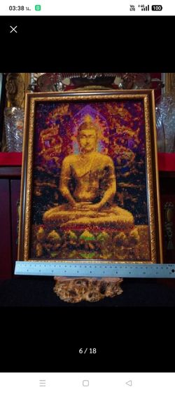 งานฝีมือแต่งด้วยลูกปัดสุดงามสภาพเยี่ยม รูปที่ 11