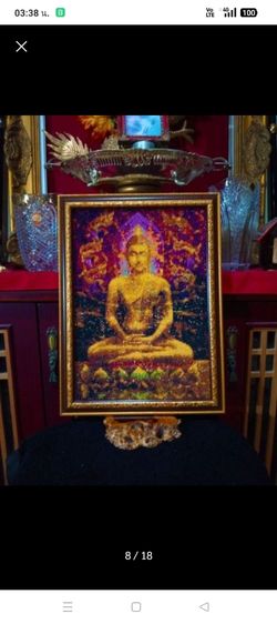 งานฝีมือแต่งด้วยลูกปัดสุดงามสภาพเยี่ยม รูปที่ 8