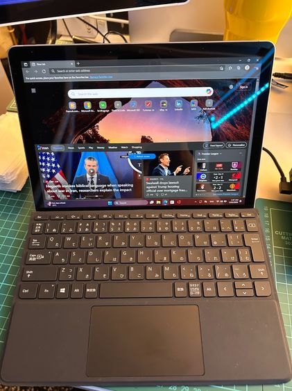 Microsoft Surface Go2 11inch display 64gb with backlight keyboard