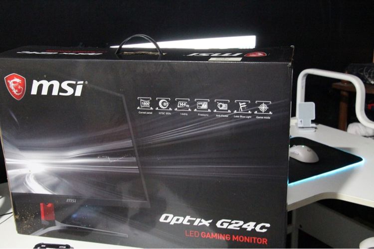 🔥 ขายจอเกมมิ่ง 144Hz โค้ง สภาพโคตรดี 🔥 MSI Optix G24C รูปที่ 6