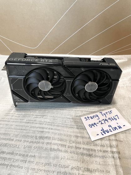 ขายการ์ดจอ ASUS Dual RTX 4070 OC 12GB GDDR6X สภาพสวยๆ