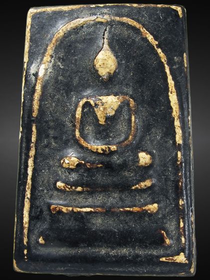 พระสมเด็จวัดระฆัง พิมพ์ใหญ่ รักหนา เดิมๆ องค์ที่2