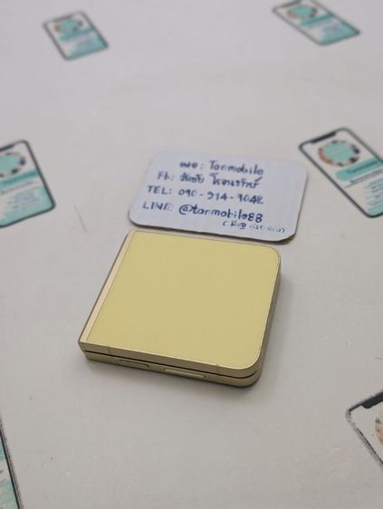 ขาย เทิร์น Samsung Galaxy Z Flip 6 512 GB Yellow ศูนย์ไทย สภาพสวย มีตัวเครื่องอย่างเดียว ไม่มีอุปกรณ์อื่น เพียง 10,990 บาท เท่านั้น ครับ รูปที่ 3