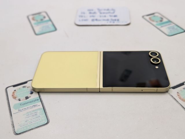 ขาย เทิร์น Samsung Galaxy Z Flip 6 512 GB Yellow ศูนย์ไทย สภาพสวย มีตัวเครื่องอย่างเดียว ไม่มีอุปกรณ์อื่น เพียง 10,990 บาท เท่านั้น ครับ รูปที่ 7