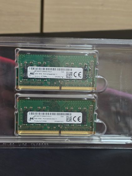 RAM โน้ตบุ๊ก มือสอง 16GB 8gb X 2 DDR4 SDRAM