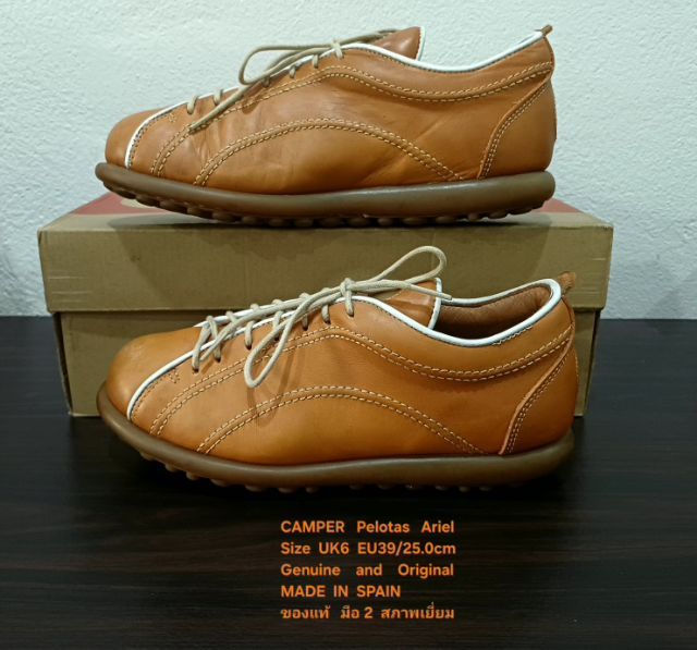 CAMPER Pelotas Ariel Sneakers, Women's 6UK 39EU(25.0cm) Original ของแท้ มือ 2 สภาพเยี่ยม, รองเท้า CAMPER หนังแท้ พื้นเต็ม Soft แท้ สวยมาก รูปที่ 16