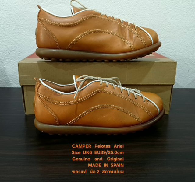 CAMPER Pelotas Ariel Sneakers, Women's 6UK 39EU(25.0cm) Original ของแท้ มือ 2 สภาพเยี่ยม, รองเท้า CAMPER หนังแท้ พื้นเต็ม Soft แท้ สวยมาก รูปที่ 15