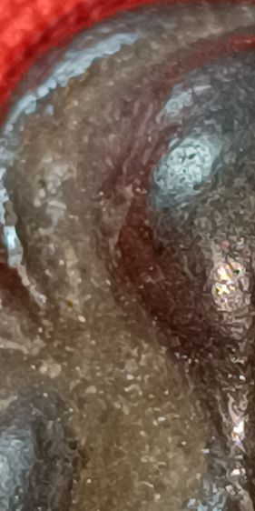 พระปิดตา วัดป่า หลวงปู่เฮี้ยง หลังแบบ นิยมรุ่นแรก  รูปที่ 3