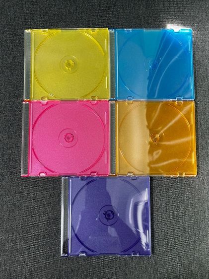 กล่องใส่ CD Slim 10กล่อง ของใหม่เก่าเก็บ