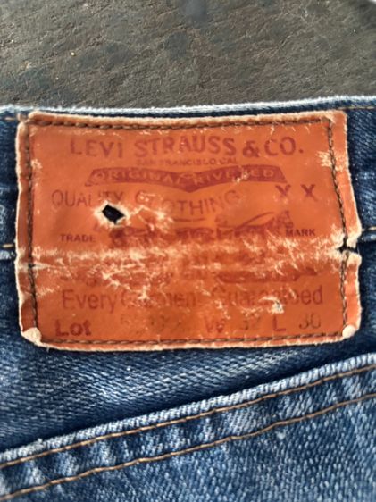 levis 501 bigE ริมแดง รูปที่ 8