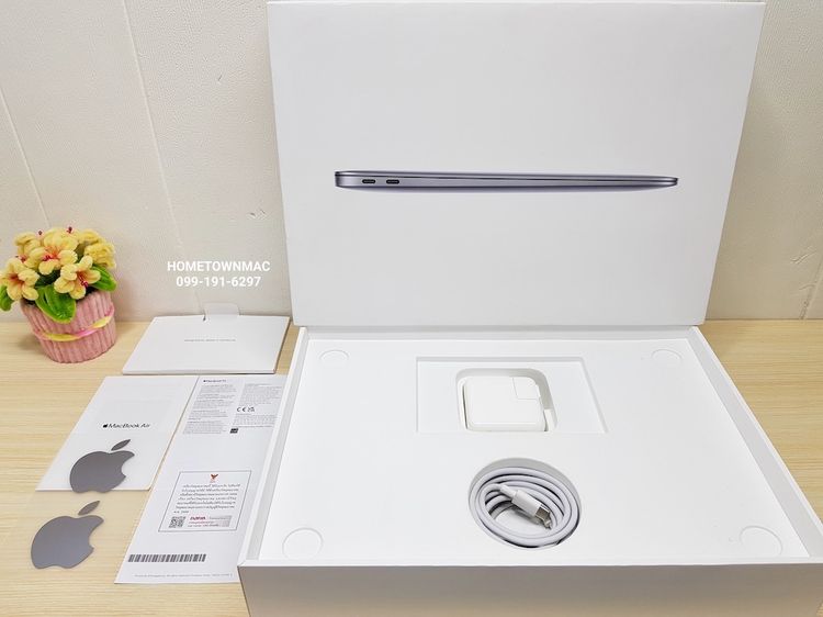 MacbookAir (Retina13-inch, 2020) M1 8-Core CPU 7-Core GPU SSD 256Gb Ram 8Gb SpaceGray ครบกล่อง ใช้น้อย รูปที่ 2