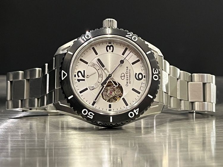 รับเทรด Orient Star Sport Skeleton Automatic กล่องใบครบ รูปที่ 4