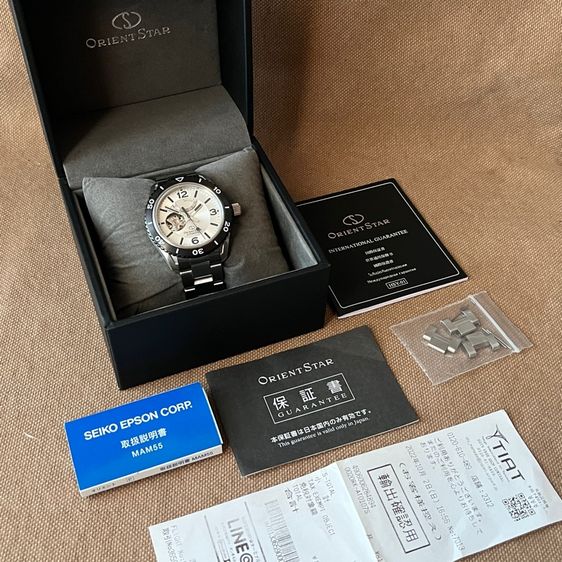 รับเทรด Orient Star Sport Skeleton Automatic กล่องใบครบ รูปที่ 14