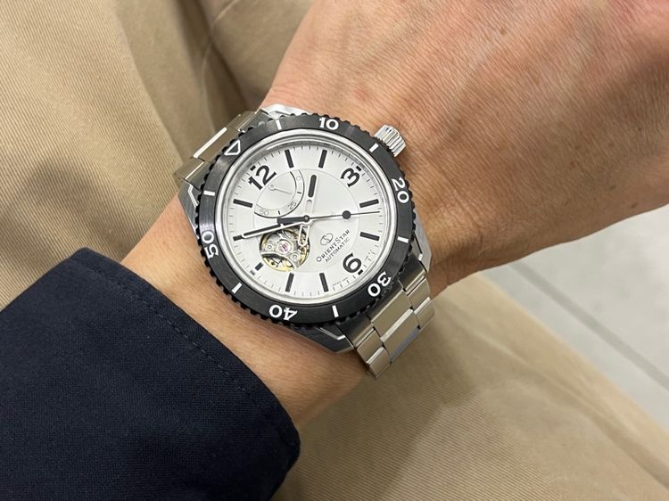 รับเทรด Orient Star Sport Skeleton Automatic กล่องใบครบ รูปที่ 3