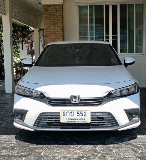 รถ Honda Civic 1.5 Turbo สี ขาว