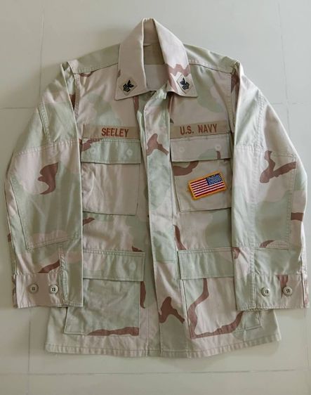 น้ำตาล อื่นๆ แขนยาว เสื้อแจ็คเก็ต | เสื้อคลุม อื่นๆ ขายเสื้อทหารสหรัฐ แถมแพ็ทธงชาติสหรัฐ