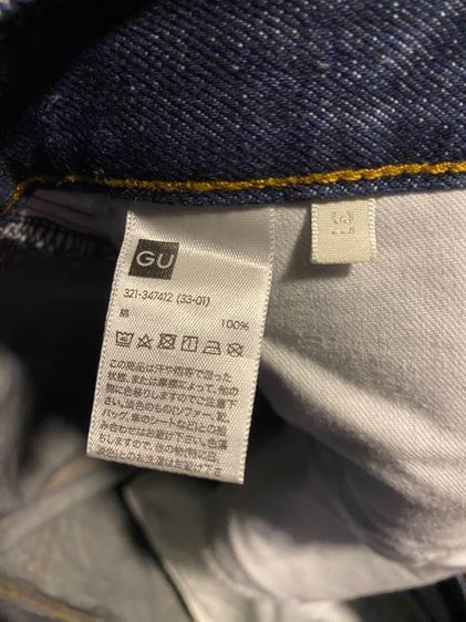 GU Jeans เอว 32,33 แท้ 💯 รูปที่ 5