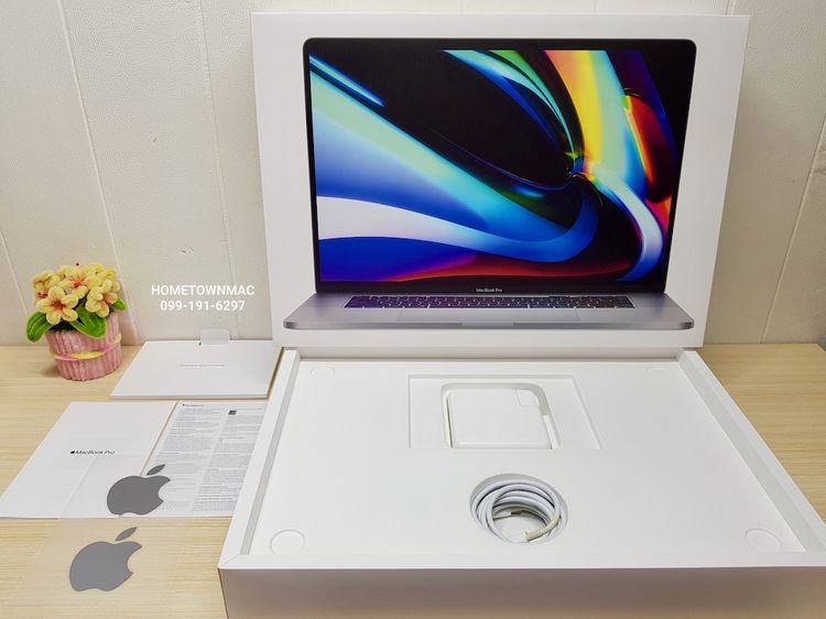 MacbookPro (Retina16-inch, 2019) TouchBar 6-Core i7 2.6Ghz SSD 512Gb Ram 16Gb สี Space Gray ครบกล่อง น่าใช้งาน รูปที่ 2