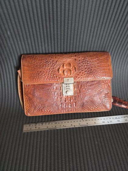กระเป๋าหนังจระเข้ Versace รูปที่ 4