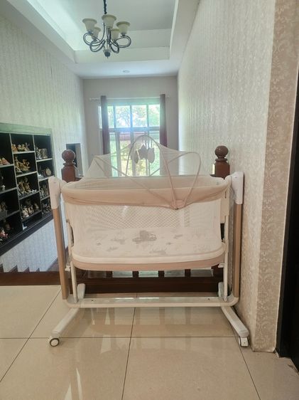 ส่งต่อเปลไกว ที่นอนเด็ก แรกเกิด สภาพดีมาก