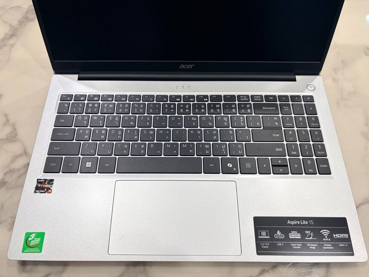ขาย Acer Aspire Lite 15" Ryzen 5 16GB 512GB มี Office รูปที่ 10