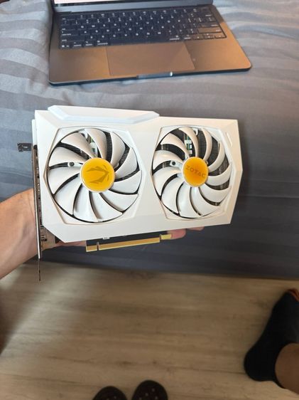 อุปกรณ์เกมส์ ขาย ZOTAC Gaming GeForce RTX 3070 Twin Edge OC — White Edition (LHR)