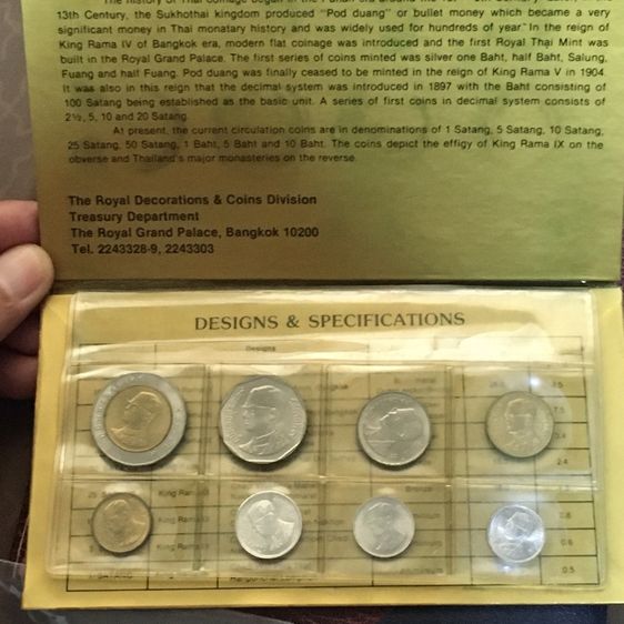 แผงเหรียญหมุนเวียนปี2534 รูปที่ 4