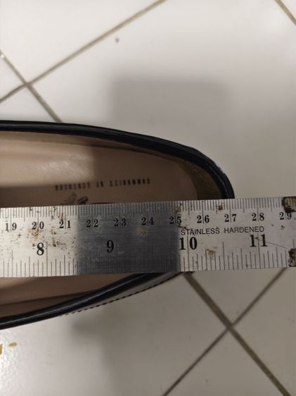 รองเท้าหนังแท้ ใหม่มาก ใส่ออกงานไป 2-3 ครั้ง พื้นดีมาก วัดจริง27cm รูปที่ 8