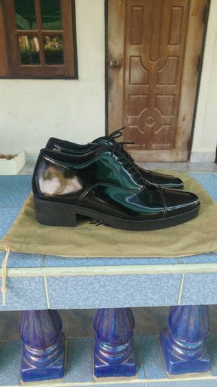 รองเท้ามือสอง แบรนด์ arcobareno รุ่น 502-1 EXT 6 CM Oxford Cap Toe PianoBlack 
Product Type Oxford Shoe
Oxford Shoe หนังวัวแท้  รูปที่ 6
