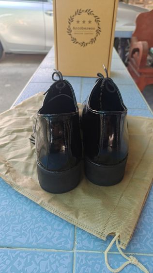 รองเท้ามือสอง แบรนด์ arcobareno รุ่น 502-1 EXT 6 CM Oxford Cap Toe PianoBlack 
Product Type Oxford Shoe
Oxford Shoe หนังวัวแท้  รูปที่ 7