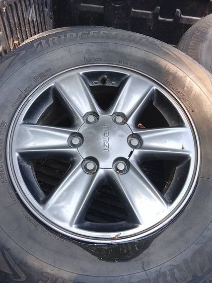 izusuแม็กพร้อมยาง4เส้นแม็กขอบ16 รูปที่ 6