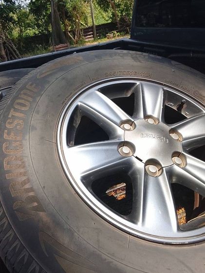 izusuแม็กพร้อมยาง4เส้นแม็กขอบ16 รูปที่ 5