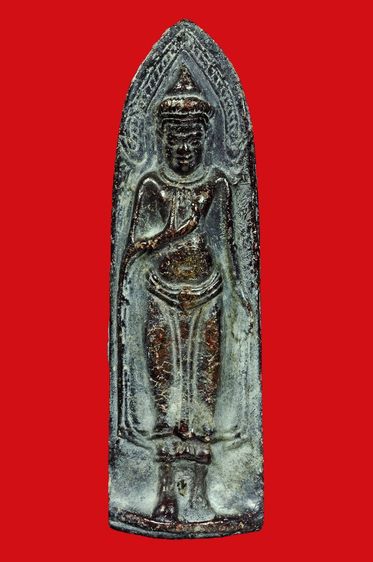 พระเนื้อโลหะเก่า ฐาน 2.4สูง 8.1 ซ.ม BB 433