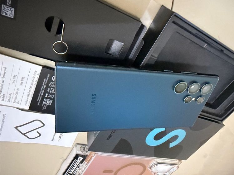 Samsung galaxy S22ultra สีเขียว 12ทับ256 gb สภาพเหมือนใหม่ รูปที่ 7