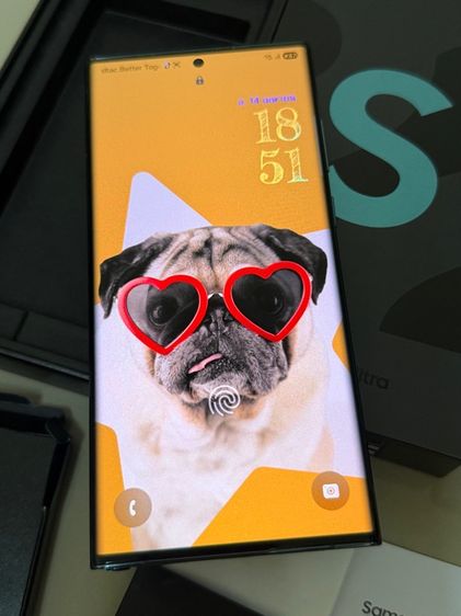 Samsung galaxy S22ultra สีเขียว 12ทับ256 gb สภาพเหมือนใหม่ รูปที่ 4