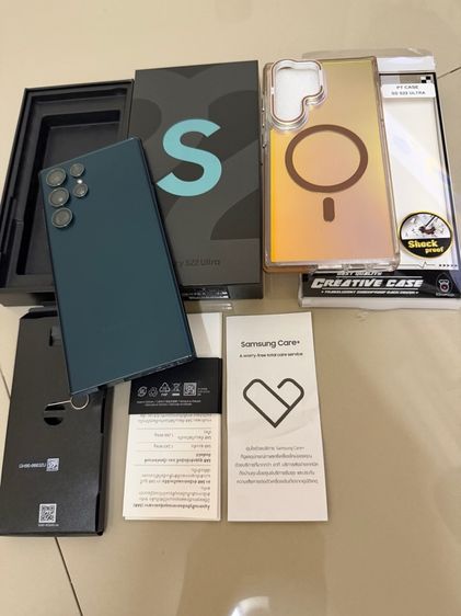 Samsung galaxy S22ultra สีเขียว 12ทับ256 gb สภาพเหมือนใหม่ รูปที่ 2
