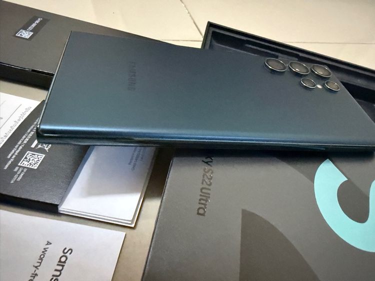 Samsung galaxy S22ultra สีเขียว 12ทับ256 gb สภาพเหมือนใหม่ รูปที่ 6