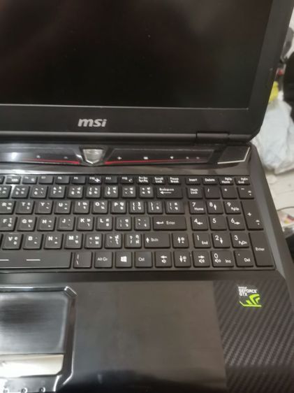 MSI เกมมิ่ง  15.6นิ้ว Full HD การเจอ GTX870 6GB DDR5 ถอดได้ แรม 16GB SSD256GB Kingston i7 4910MQ 4core 8thfead GTA V Five M ลื่นลื่น แบตเก็บ รูปที่ 2